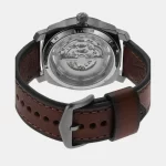 Fossil Machine Brown Automatic Leather Watch
