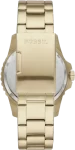 Fossil Green Dive Gold Stainless Steel Belt Watch