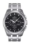 Tissot Couturier Quartz Chronograph Watch – Stainless Steel Bracelet
