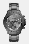 Fossil Chronograph Gun Metal chain Watch