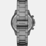 Fossil Chronograph Gun Metal chain Watch